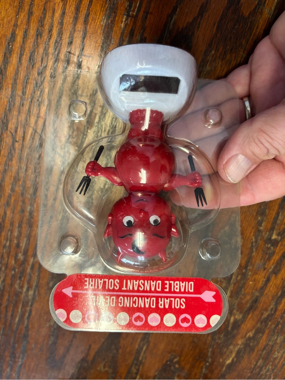 Solar dancing devil. New